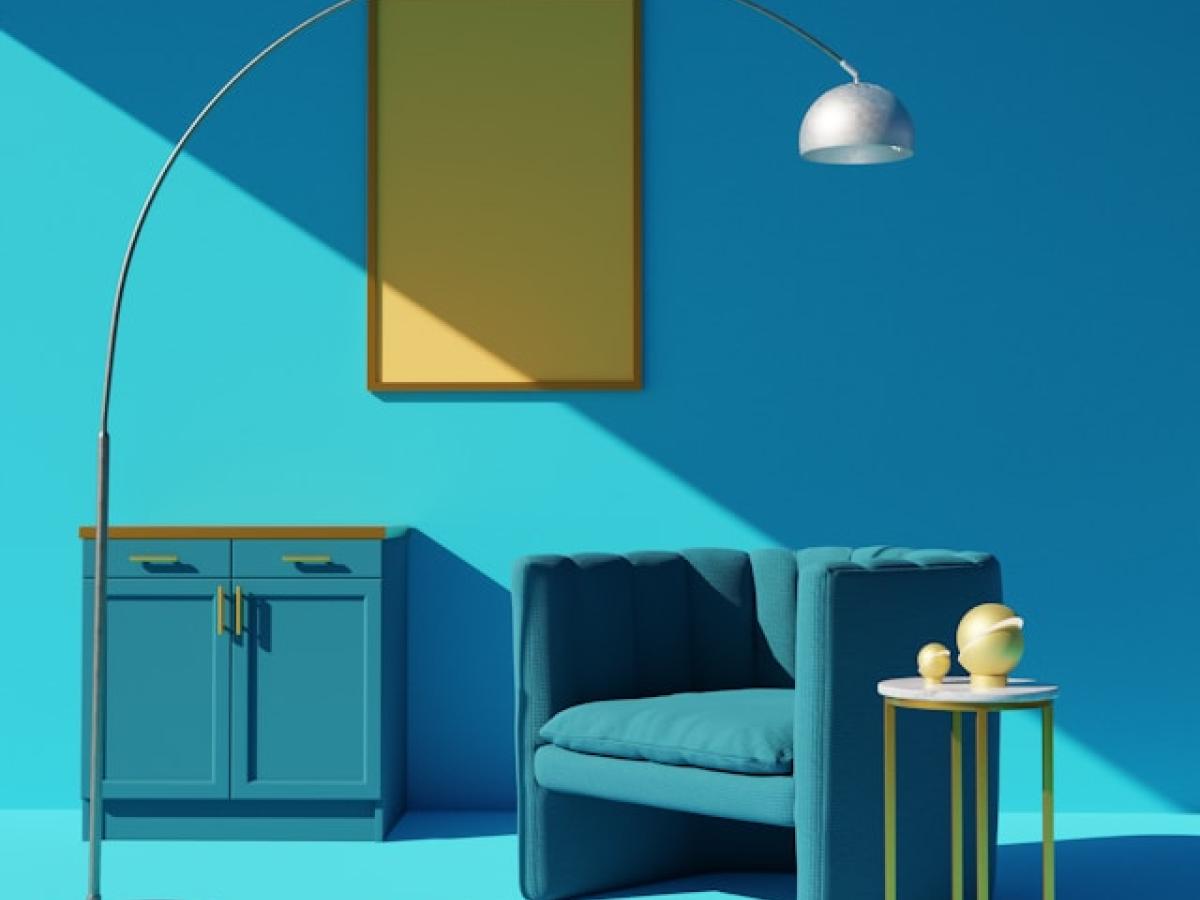 blue
